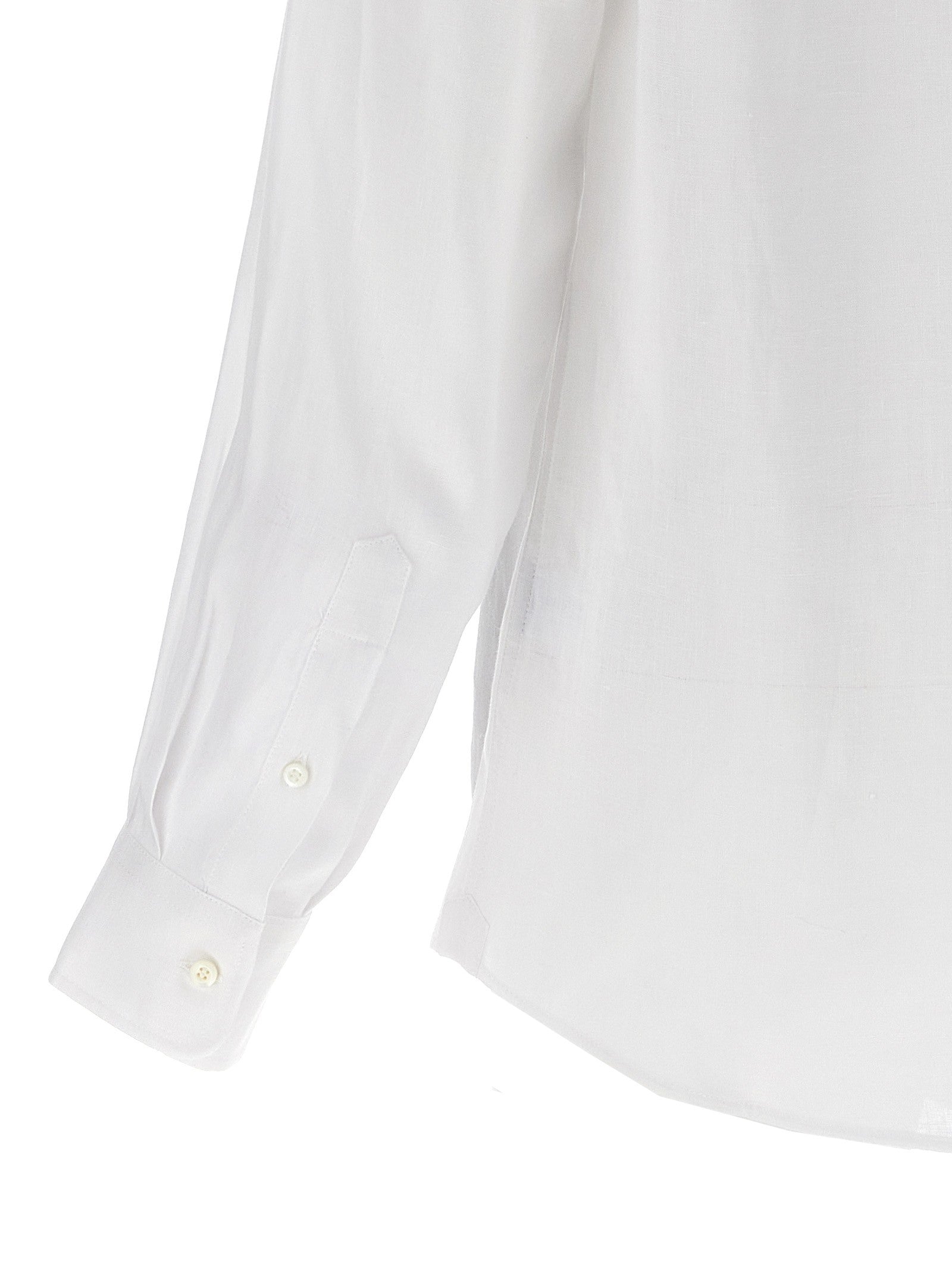 Brunello Cucinelli Linen Shirt White