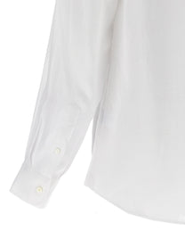 Brunello Cucinelli Linen Shirt White