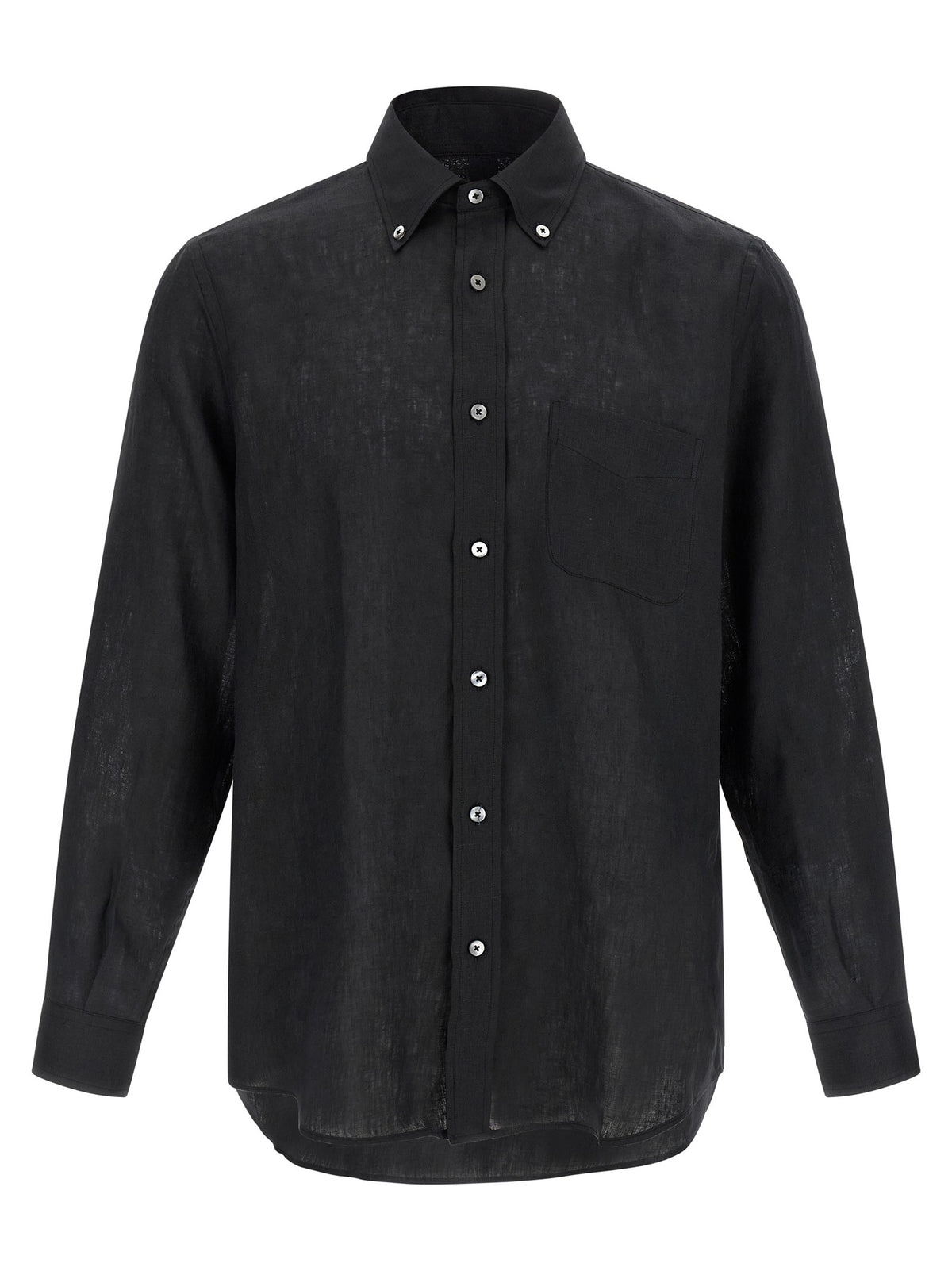 Riviera Project Linen Shirt Black