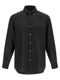 Riviera Project Linen Shirt Black