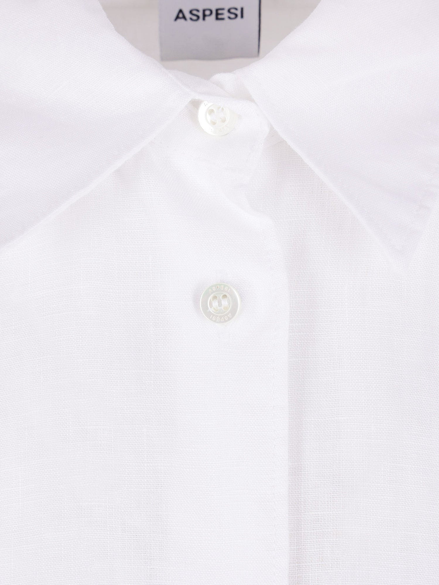 ASPESI Women's Linen Shirt White
