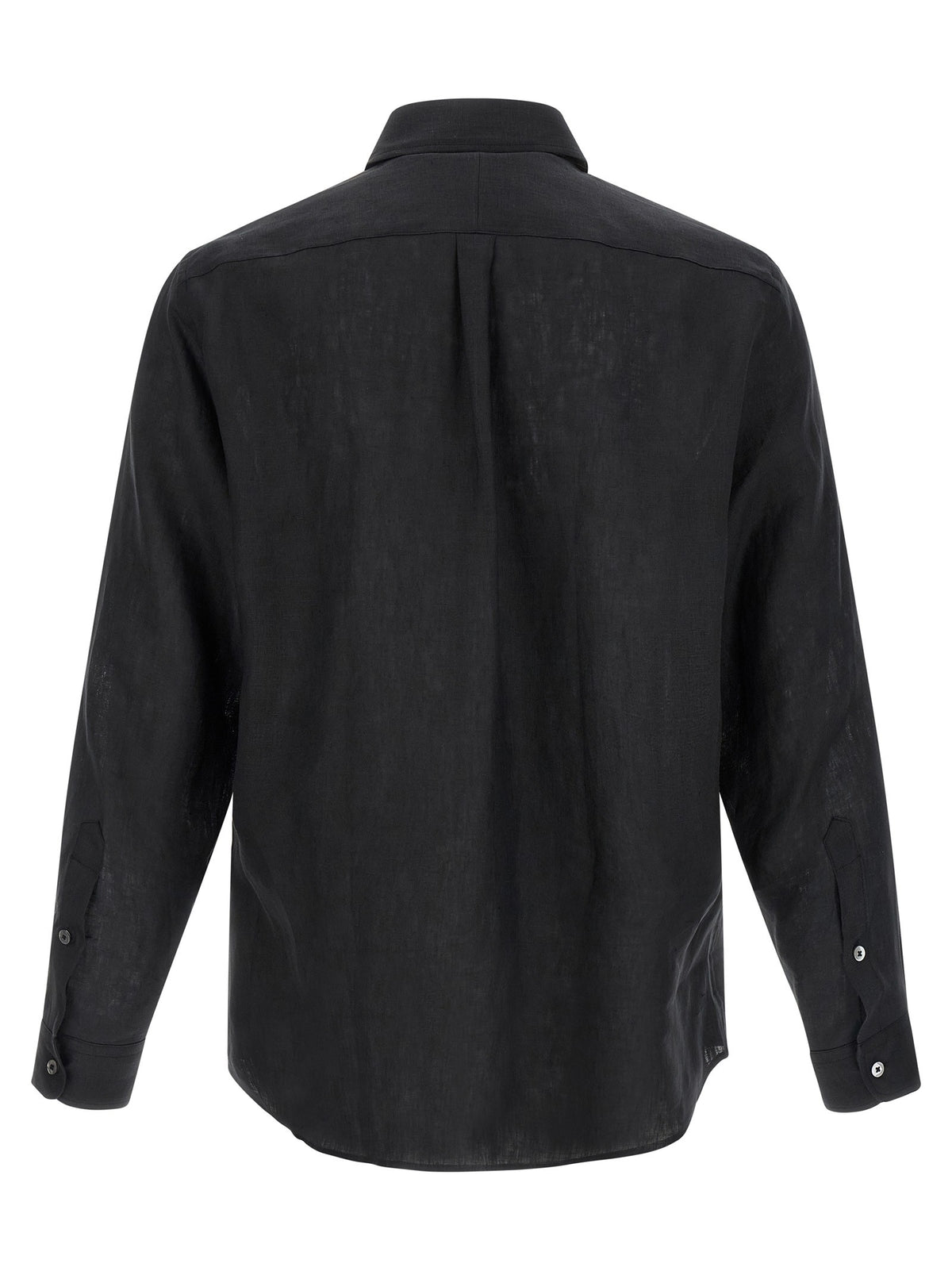 Riviera Project Linen Shirt Black, view 2