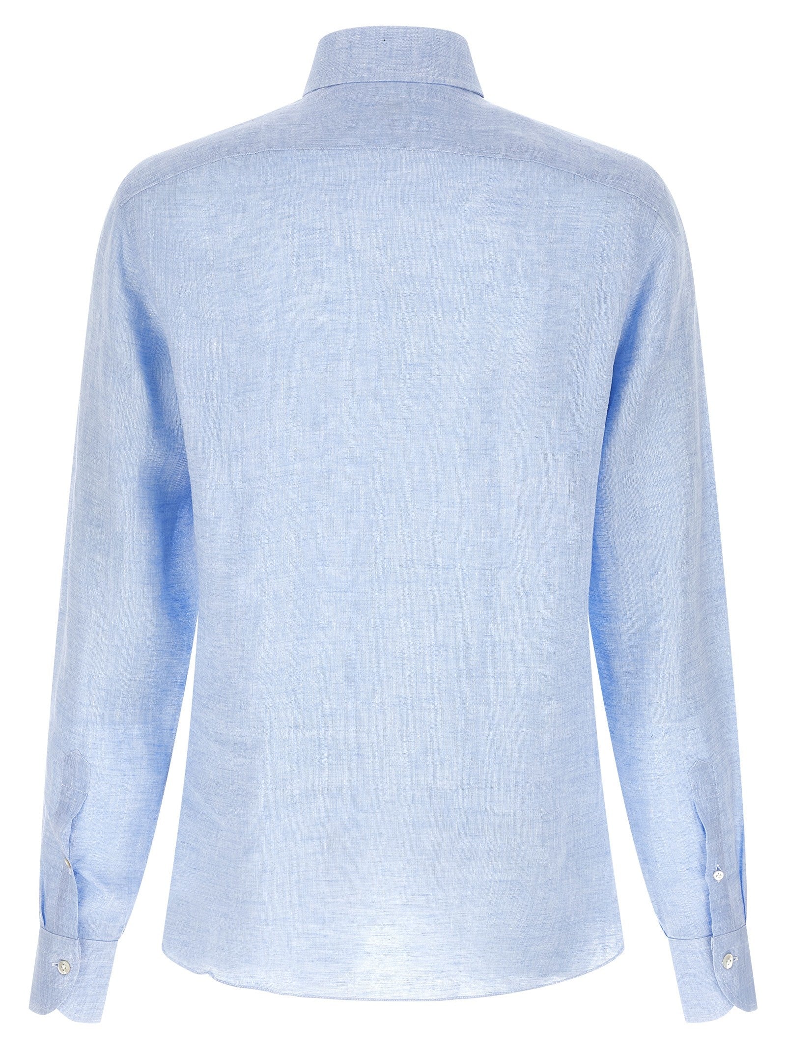 Borriello Linen Shirt Blue