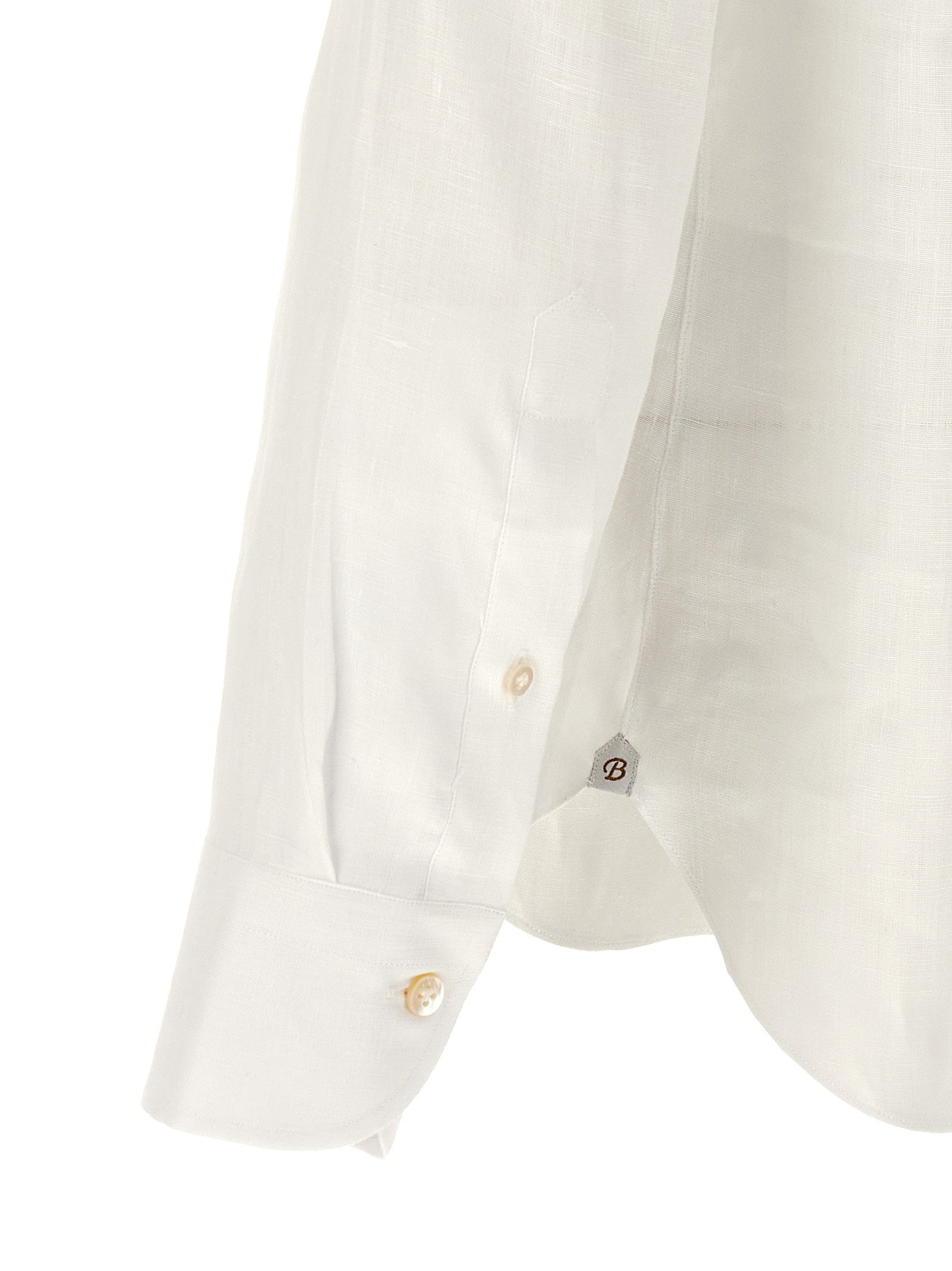 Borriello Linen Shirt White
