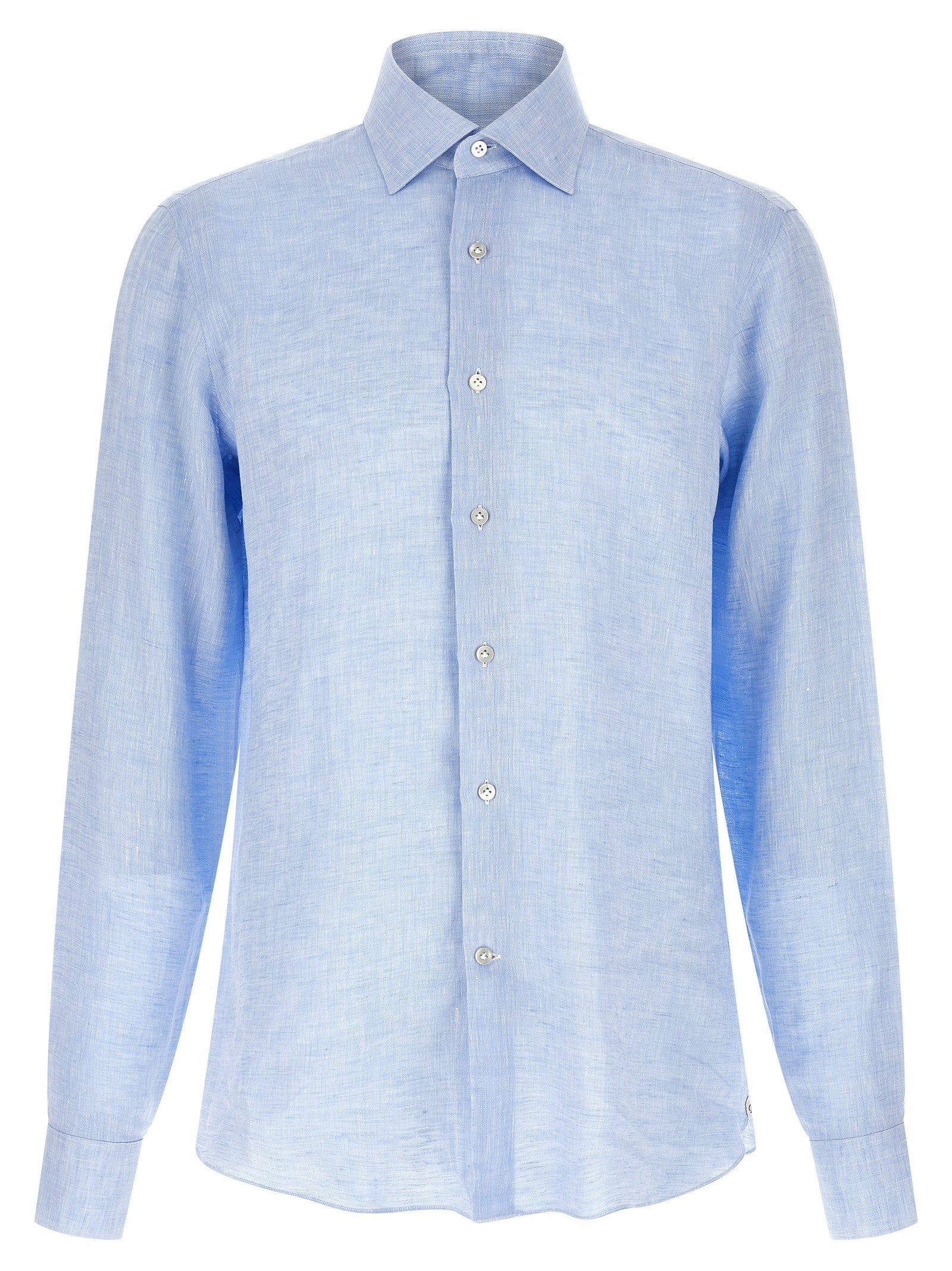 Borriello Linen Shirt Blue