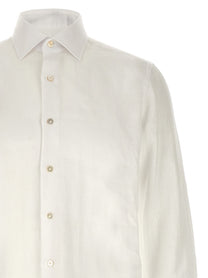 Borriello Linen Shirt White