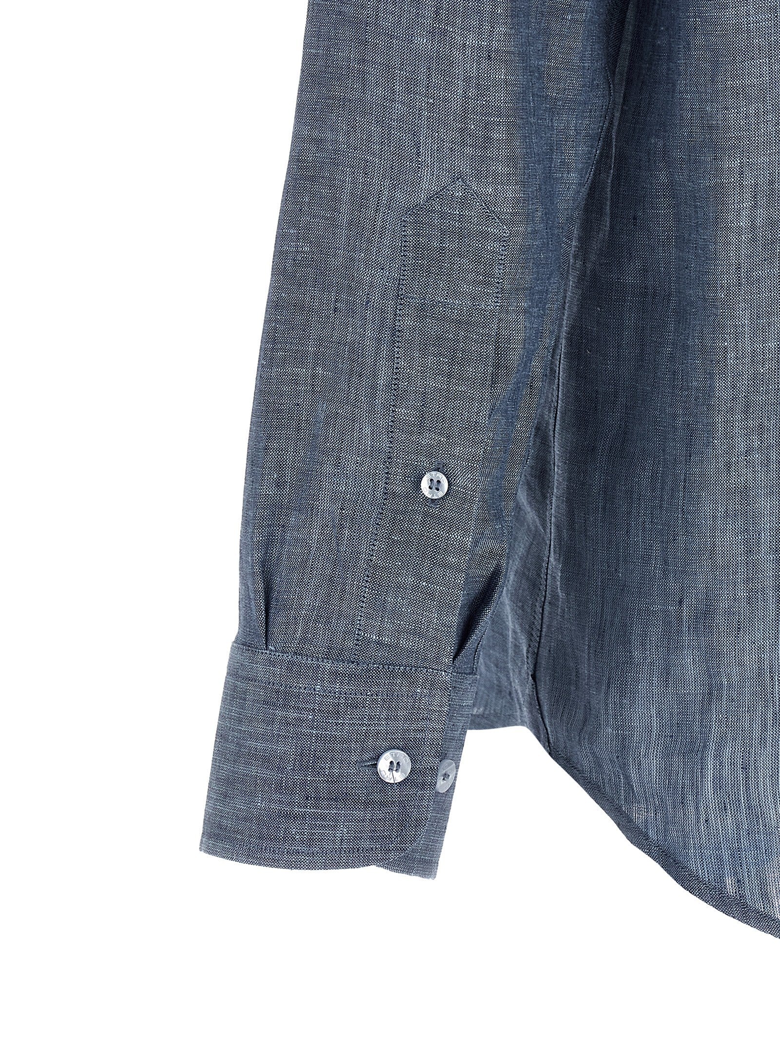 ETRO Linen Shirt Blue