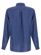 Riviera Project Linen Shirt Blue, view 2