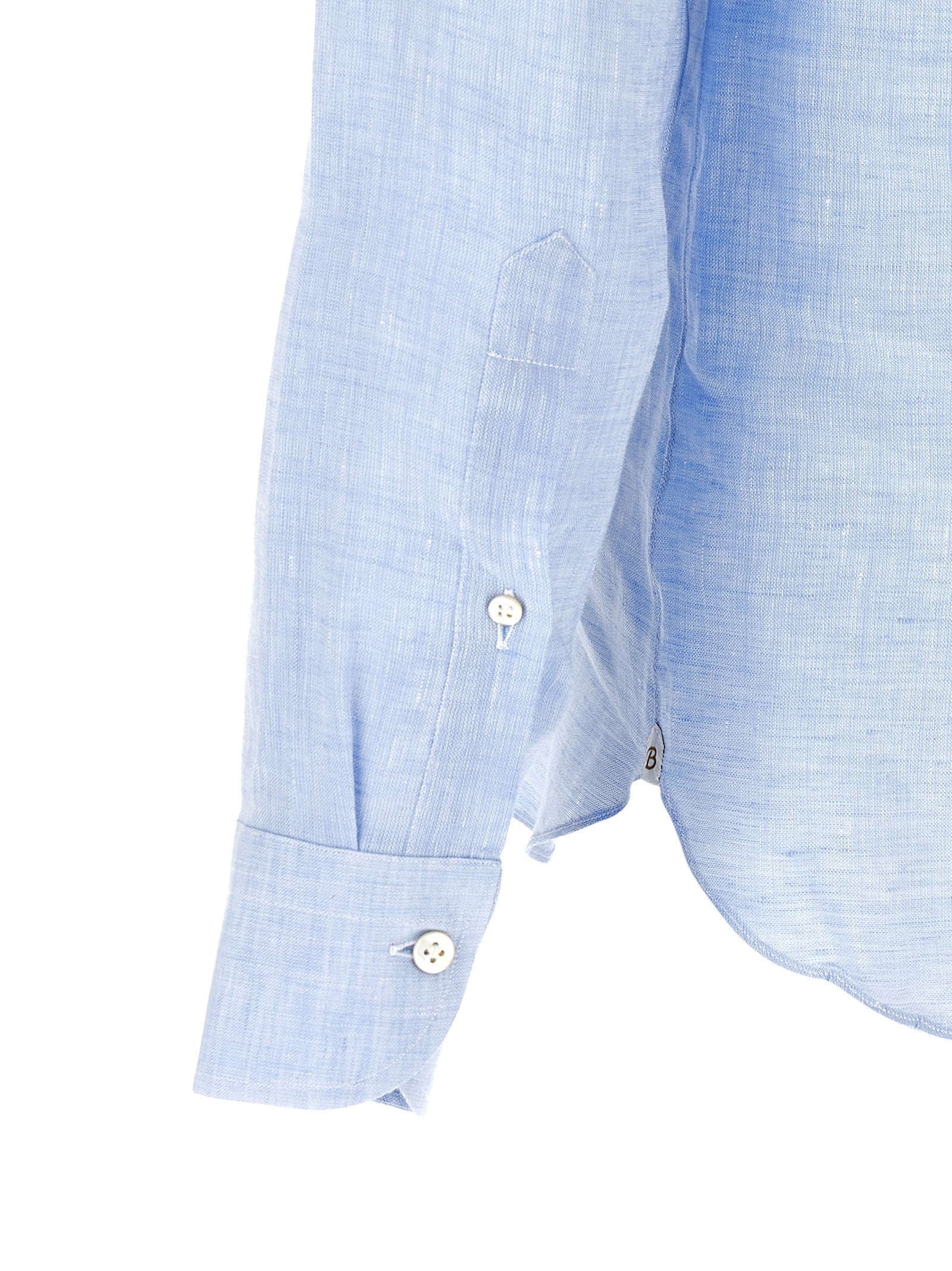 Borriello Linen Shirt Blue