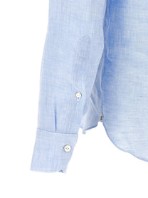 Borriello Linen Shirt Blue