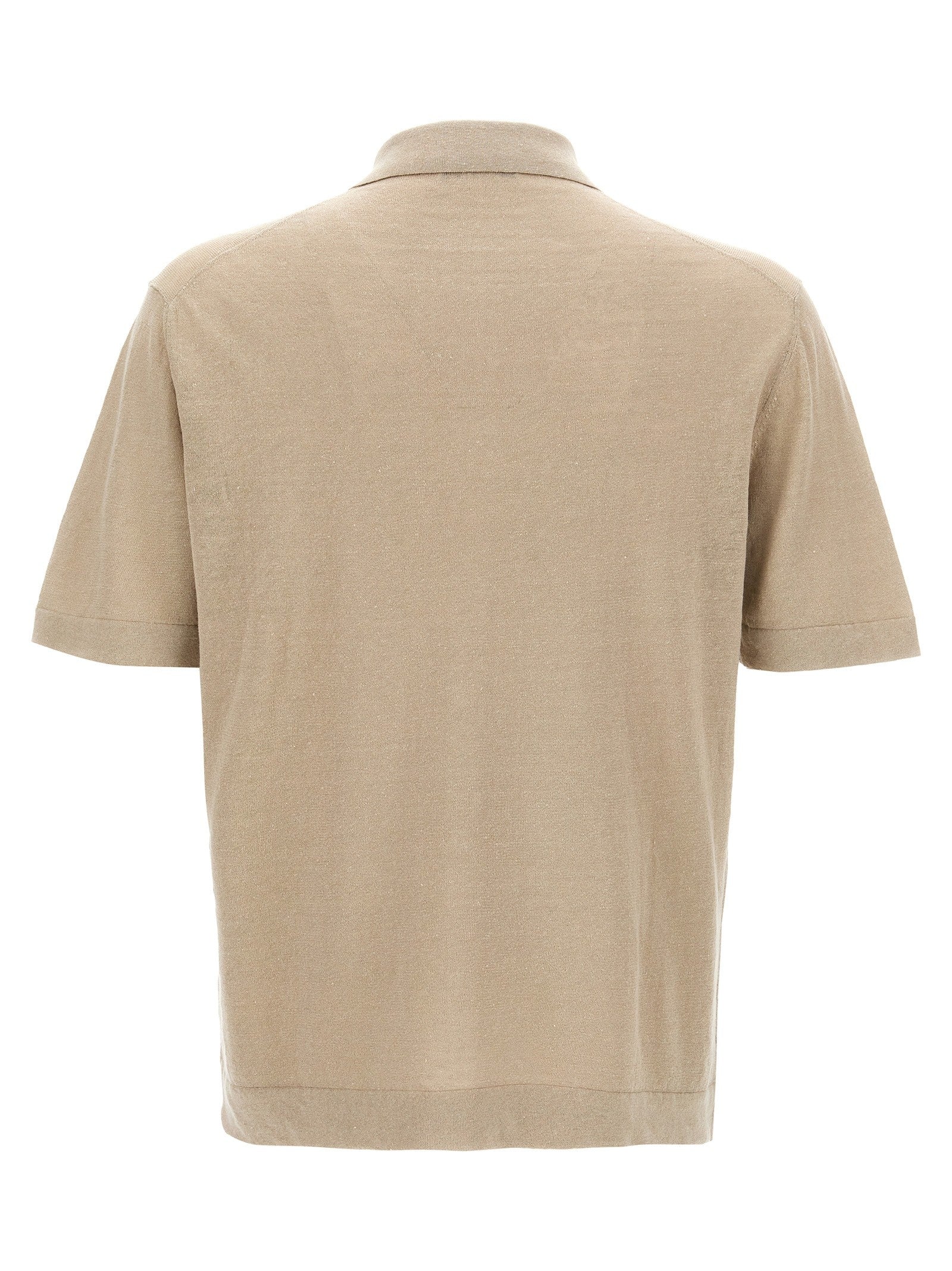 Zanone Linen Shirt Beige