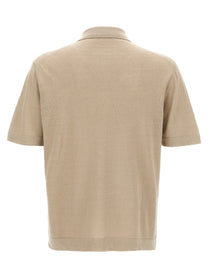 Zanone Linen Shirt Beige