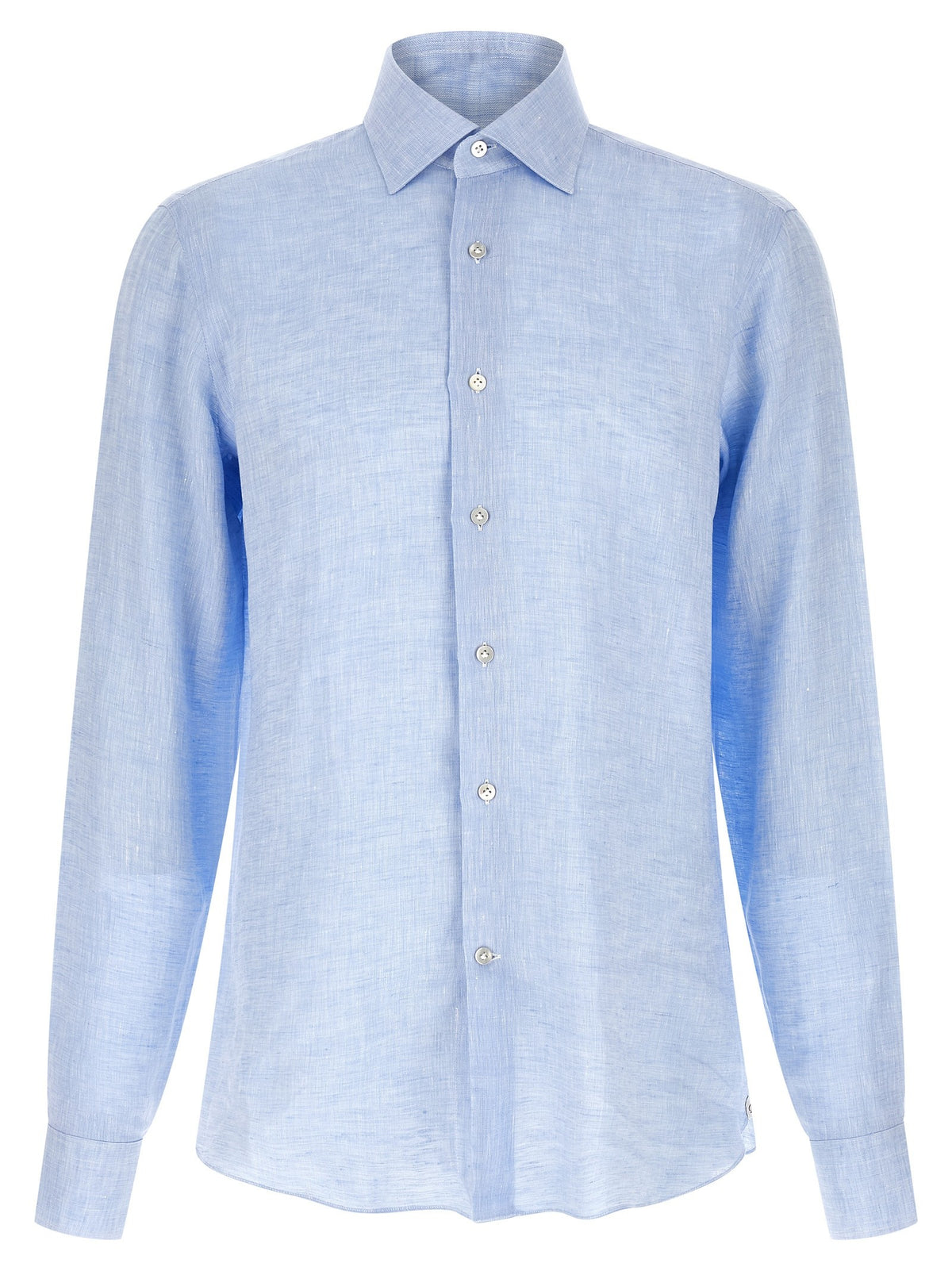 Borriello Linen Shirt Blue