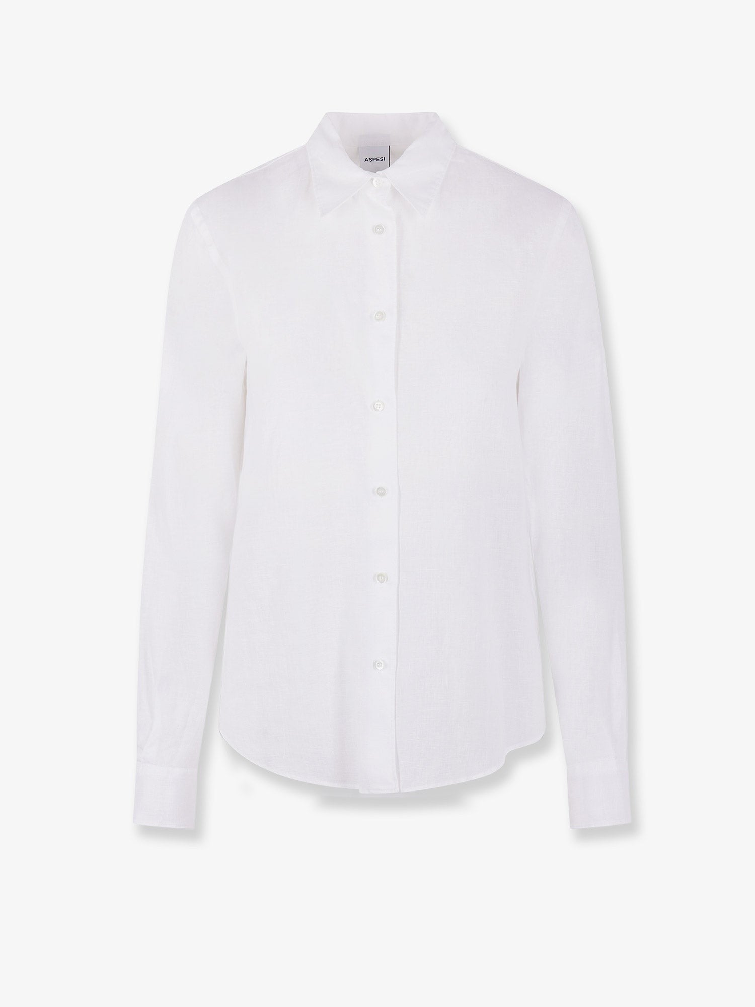 Aspesi Women's Linen Shirt White Aspesi