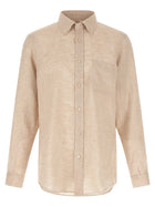Riviera Project Linen Shirt Beige
