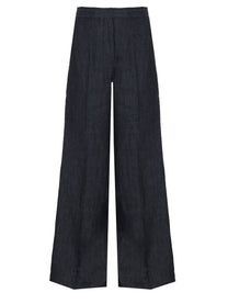 Max Mara Women's Linen Shorts Grey