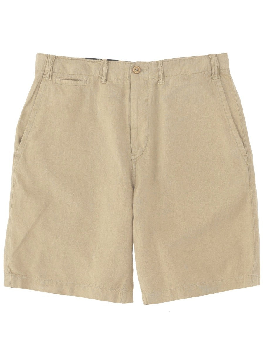 Polo Ralph Lauren Men's Linen Shorts Beige