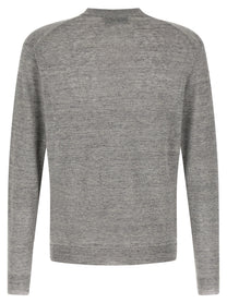 Riviera Project Linen Silk Cardigan Grey
