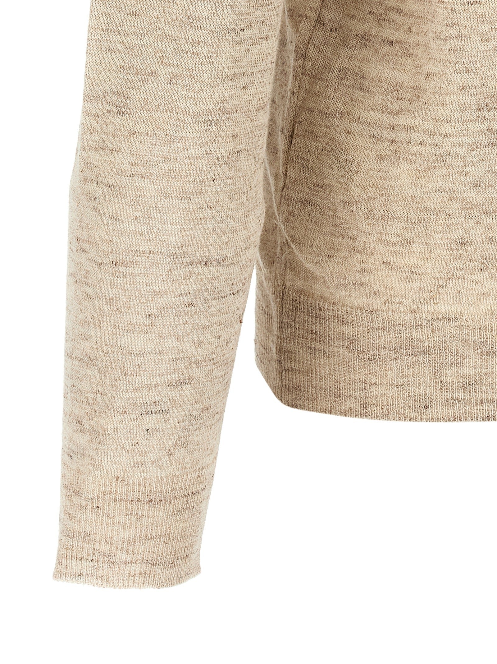 Riviera Project Linen Silk Cardigan Beige