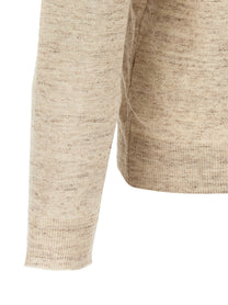 Riviera Project Linen Silk Cardigan Beige