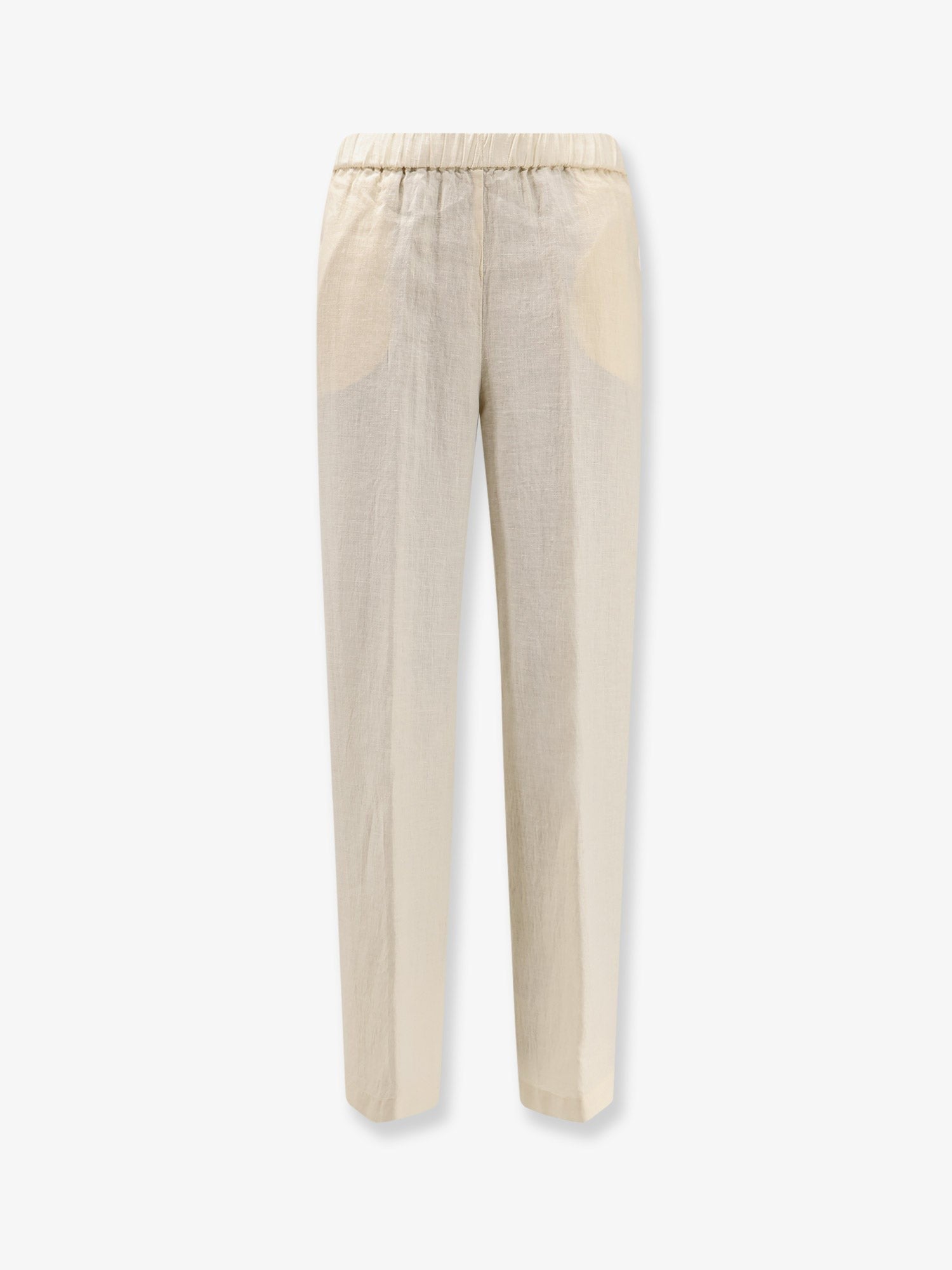 Aspesi Women's Linen Trousers White Aspesi