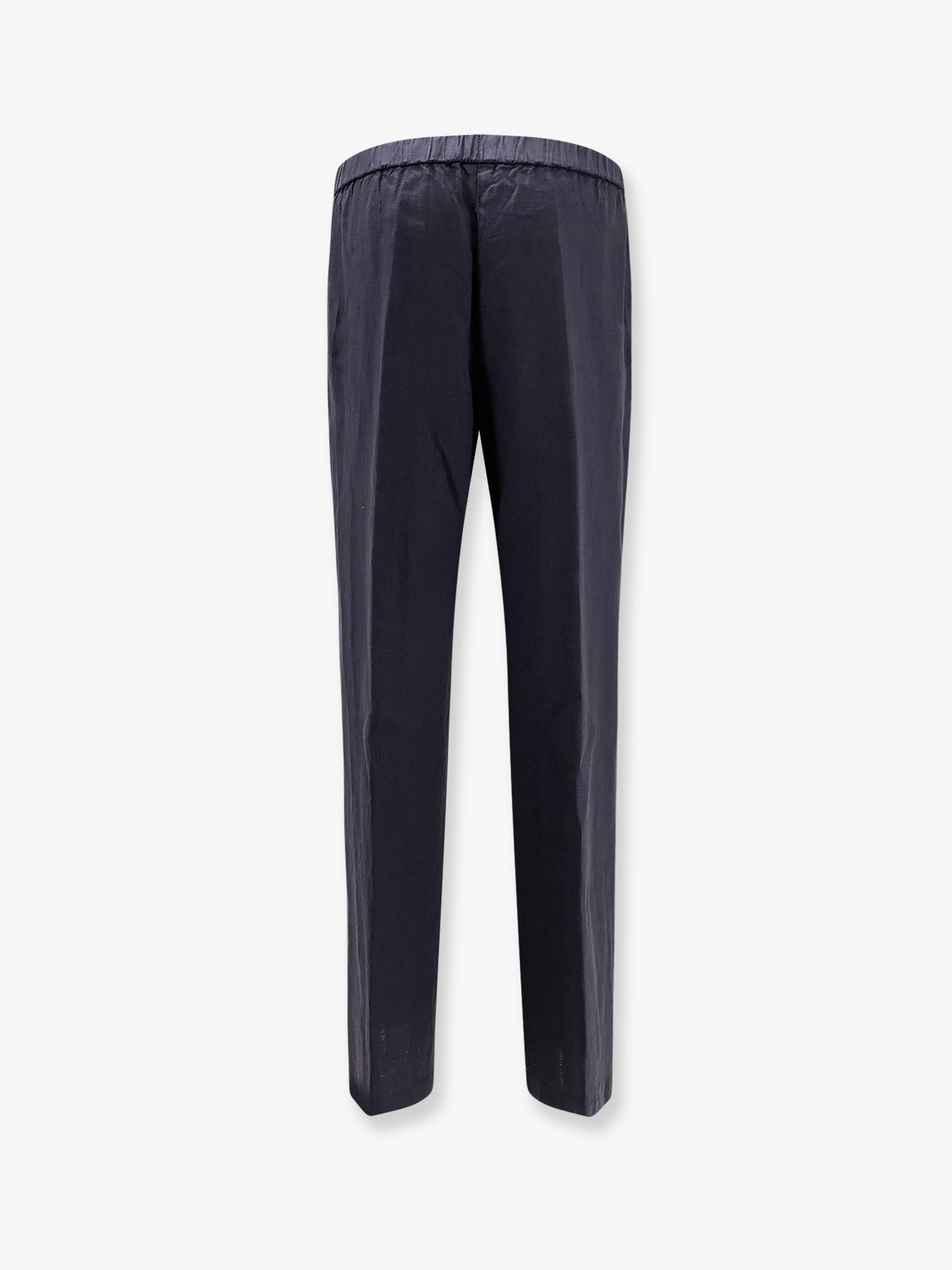 ASPESI Women's Linen Trousers Blue ASPESI