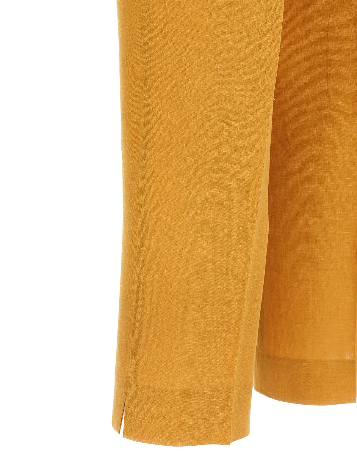 Herno Linen Trousers Orange, view 5