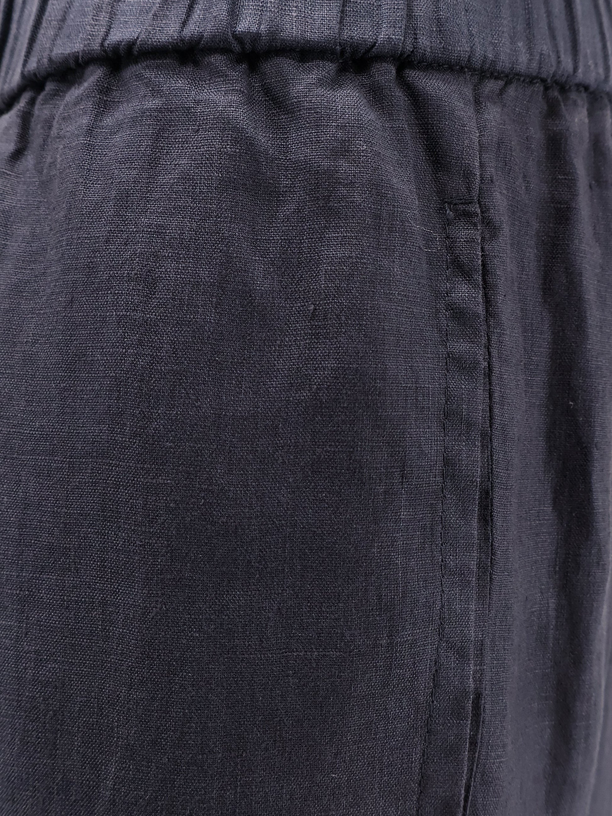 ASPESI Women's Linen Trousers Blue ASPESI