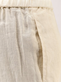 ASPESI Women's Linen Trousers White