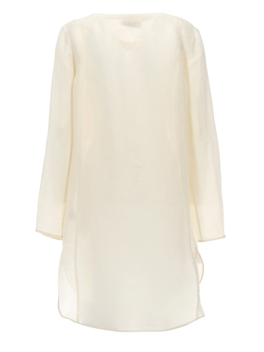 Tory Burch Women's Linen Tunicas White