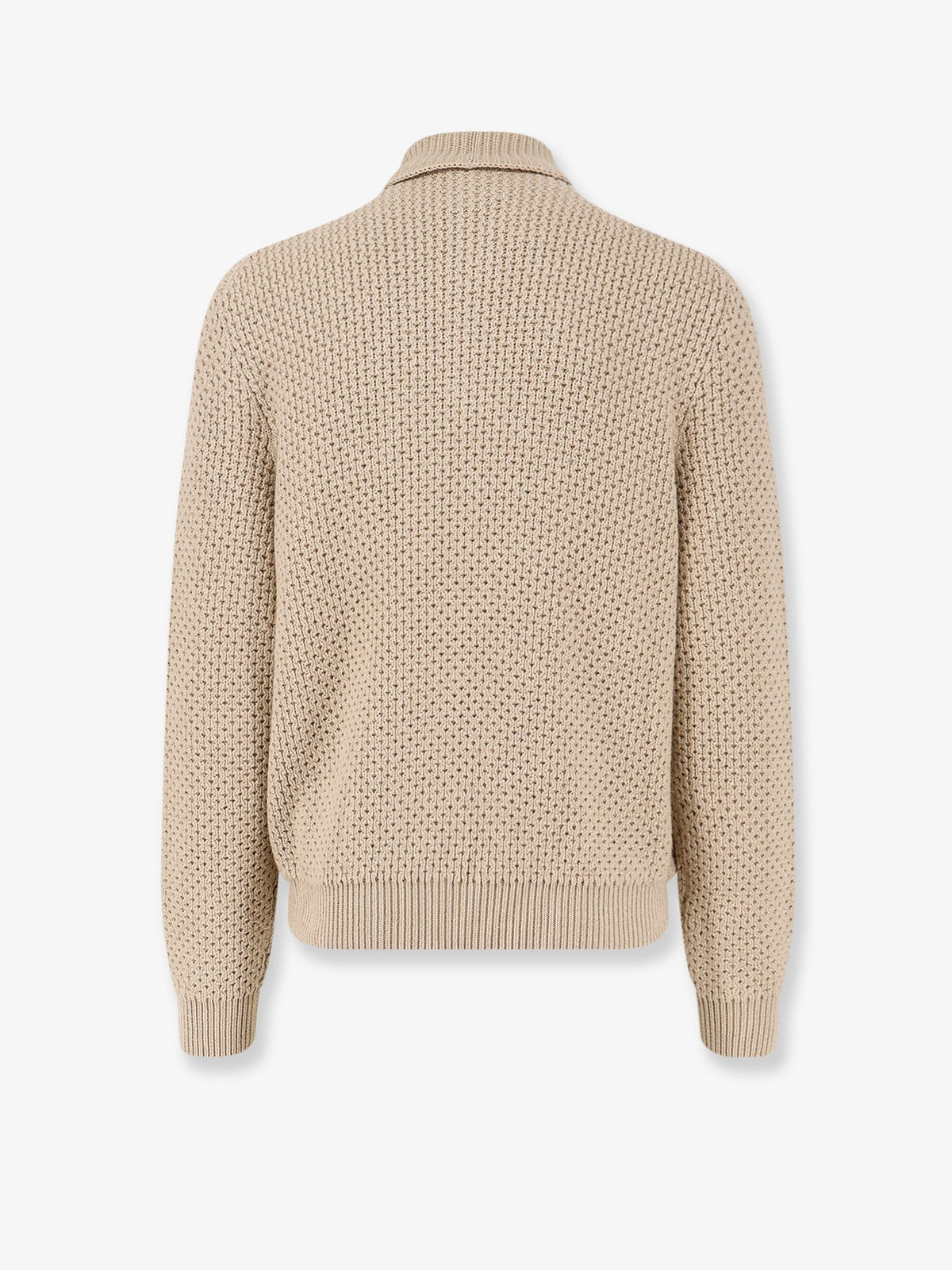 Loro Piana Men's Cashmere and Silk Blend Sweater Blue