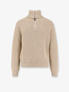 Loro Piana Men's Cashmere and Silk Blend Sweater Blue