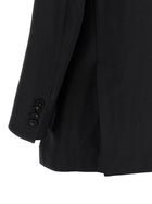 Alberto Biani Linen Viscose Blazer Black, view 4