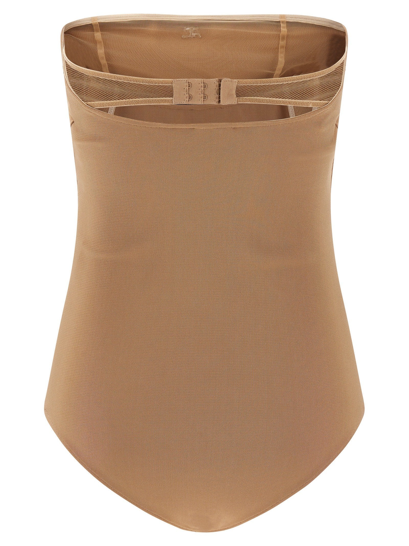 courrèges Lingerie Bustier Bodysuit Beige
