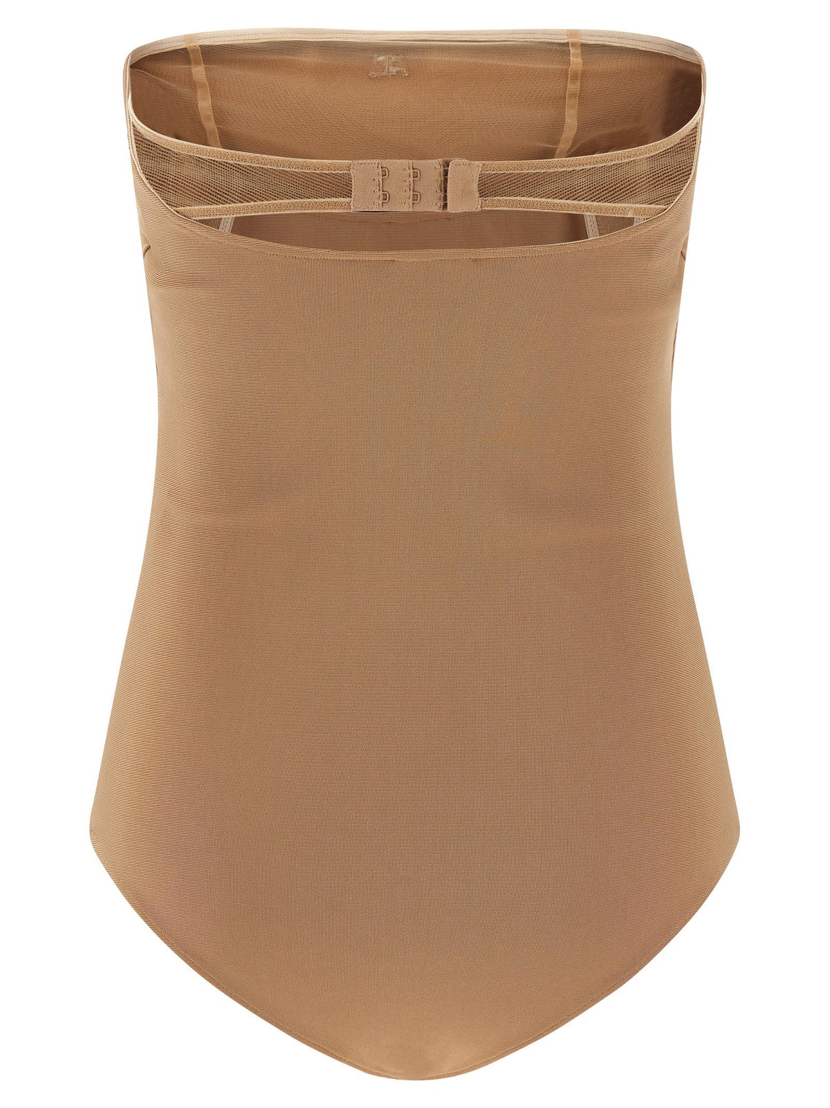 courrèges Lingerie Bustier Bodysuit Beige, view 2
