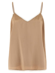Fabiana Filippi Lingerie Top Beige