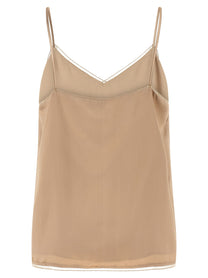 Fabiana Filippi Lingerie Top Beige