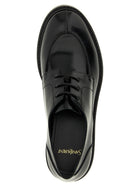 Saint Laurent Lino Lace up Shoes Black, view 4