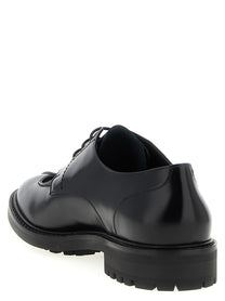 Saint Laurent Lino Lace up Shoes Black