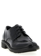 Saint Laurent Lino Lace up Shoes Black, view 2