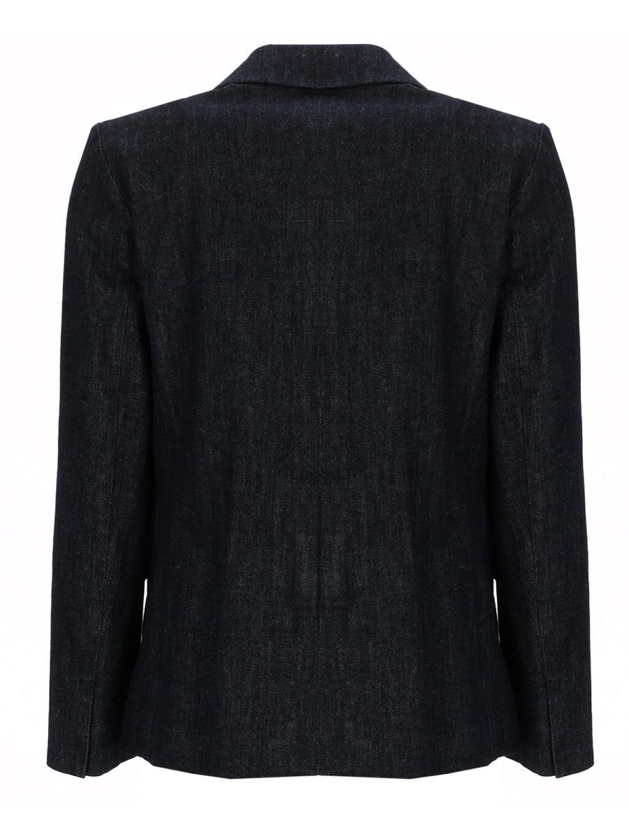 S MAX MARA Women's Lion Jacket Blue