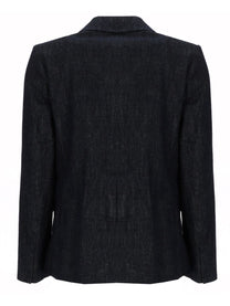 S MAX MARA Women's Lion Jacket Blue