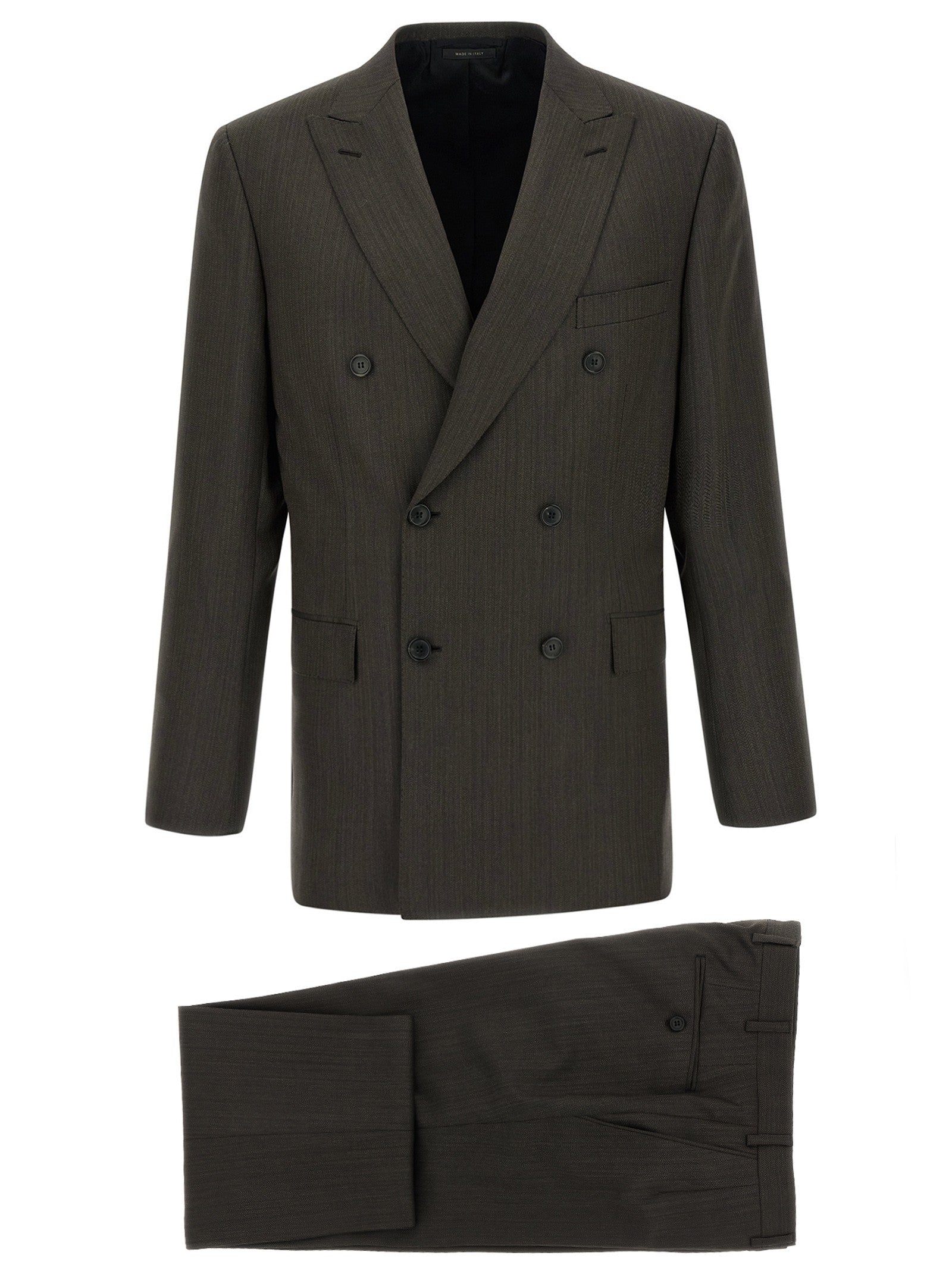 Brioni Lipari Dress Brown