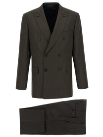 Brioni Lipari Dress Brown