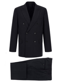 Brioni Lipari Dress Blue