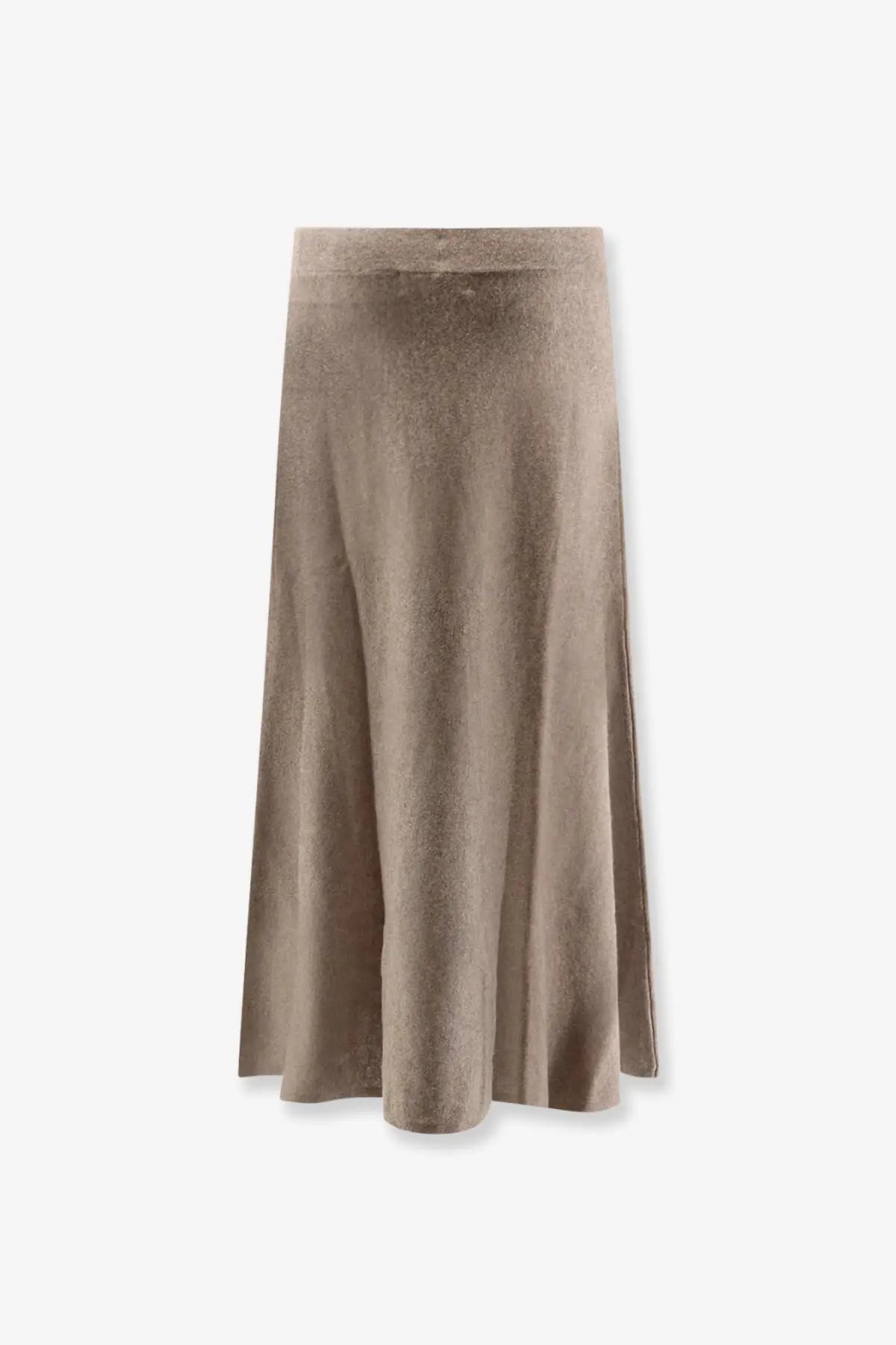 Lisa Yang Women's Torie Cashmere Skirt Brown, view 2