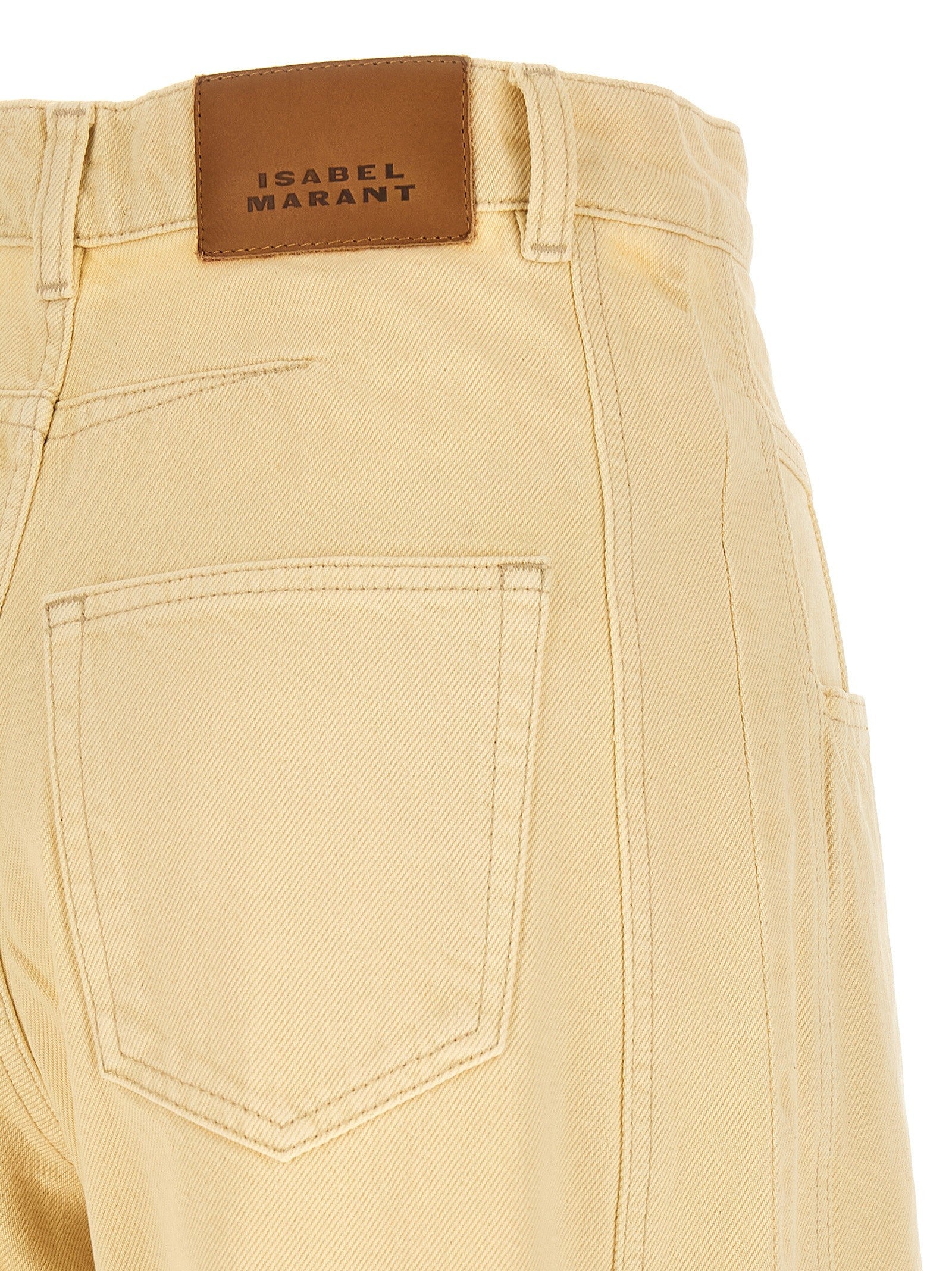 ISABEL MARANT Lisha Jeans Beige