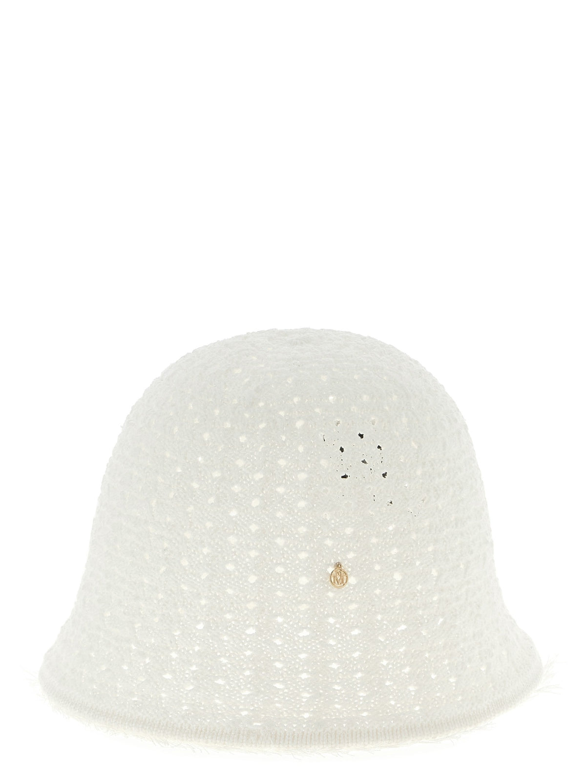 Maison Michel Lison Hat White