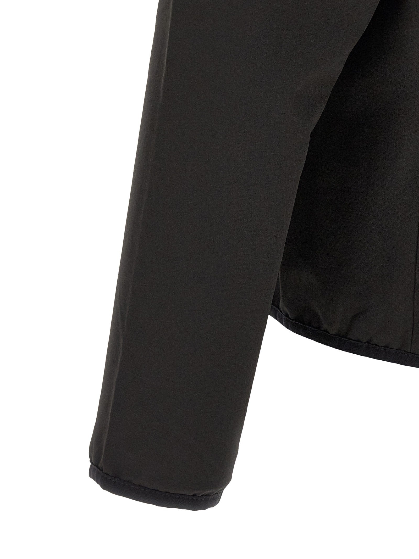 HUGO BOSS Litewear Hooded Jacket Black