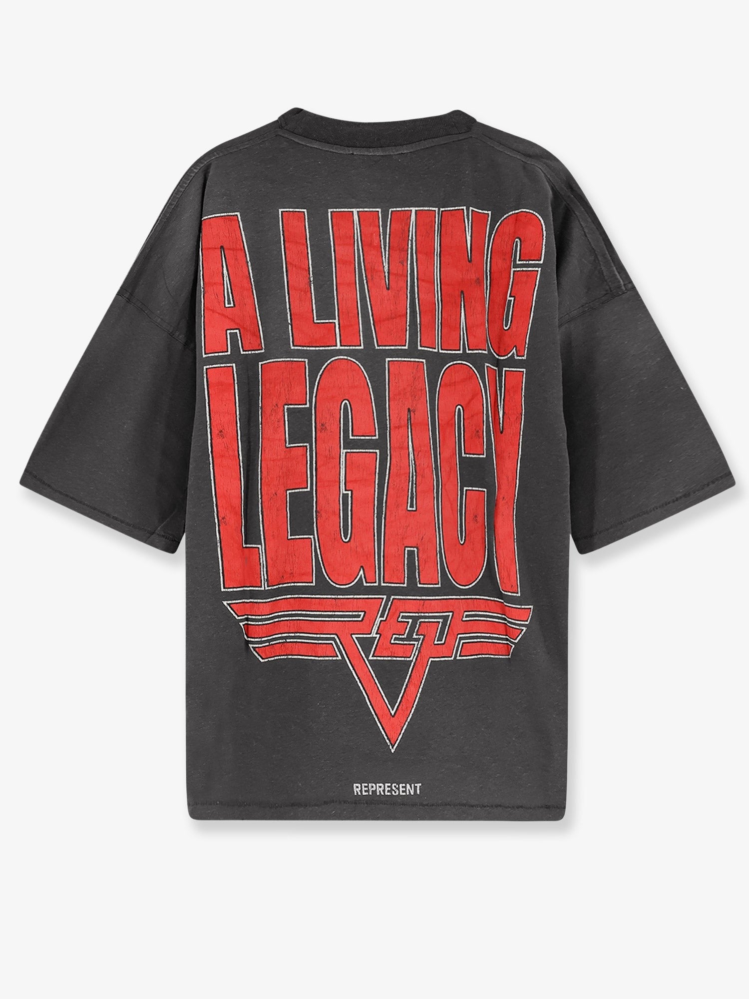 Represent Men's Living Legacy Reversible Organic Cotton and Hemp Shirt Grey